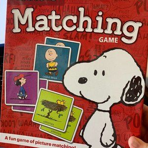 Peanuts Matching Game